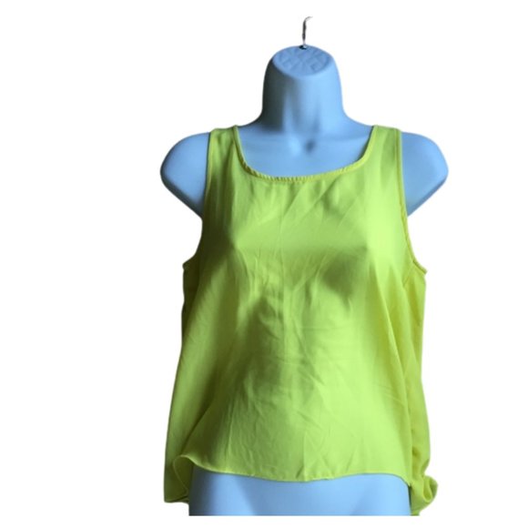 Yellow Flowy Tank - Picture 1 of 2